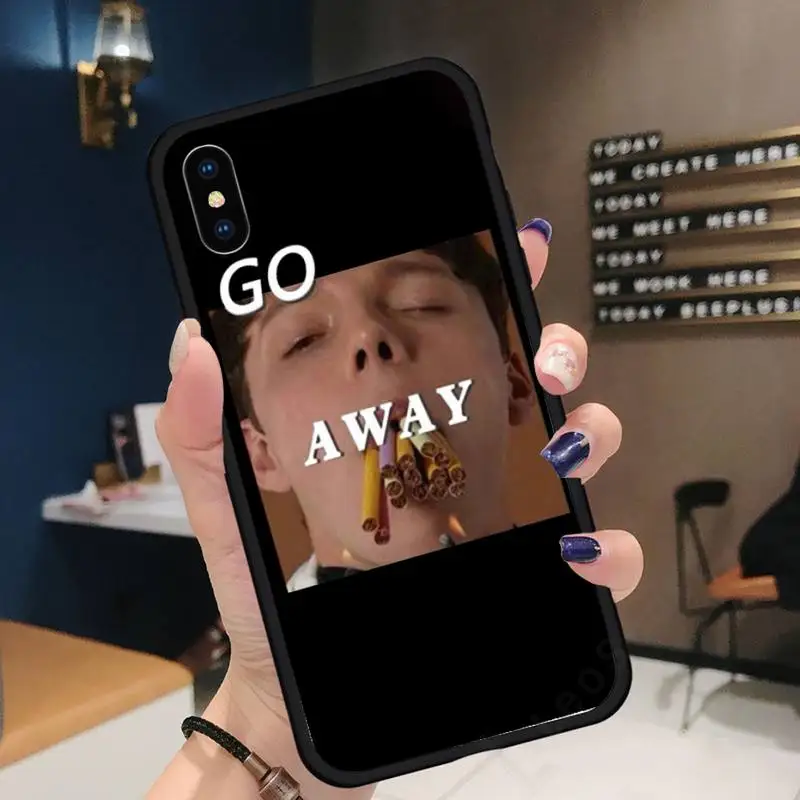 

boy Girl label pattern retro Phone Case for iPhone 11 12 pro XS MAX 8 7 6 6S Plus X 5S SE 2020 XR