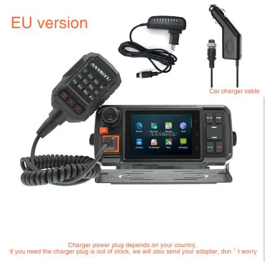 EU version-cg-cb 4G-W2Plus 4G LTE сеть Радио Android 7,0 WCDMA GSM woki toki с функцией Wi-Fi SOS работа с Real-ptt/Zello - Цвет: EU version-cg-cb
