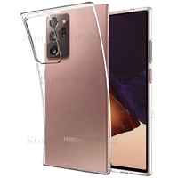For samsung galaxy note ultra Case Slim Soft Transparent High Clear TPU Phone Cases For Samsung S22 S21 S20 Ultra Plus