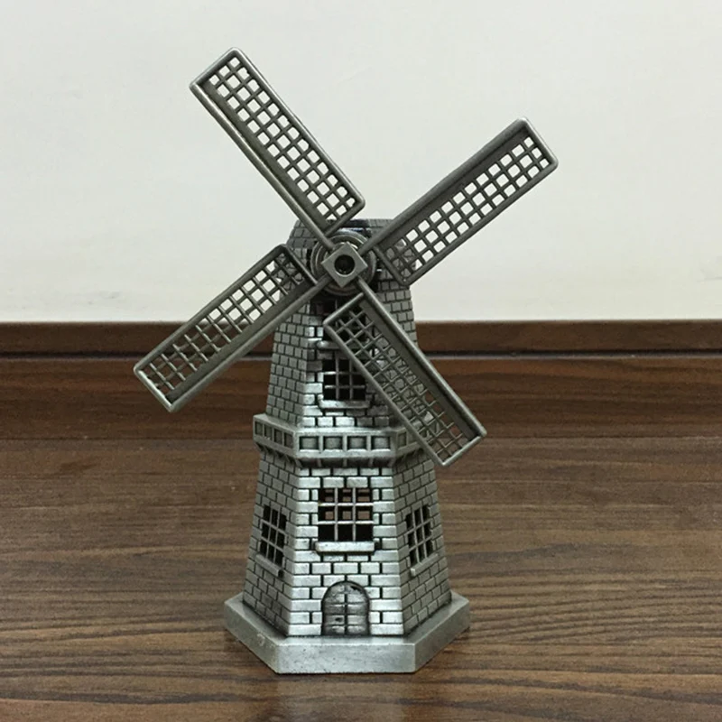 Голландская металлическая декоративная статуэтка из сплава для дома и офиса