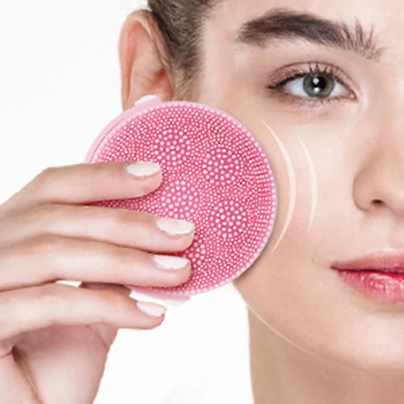 Электрический силиконовый Очищающий Инструмент Портативная Usb зарядка щетка для