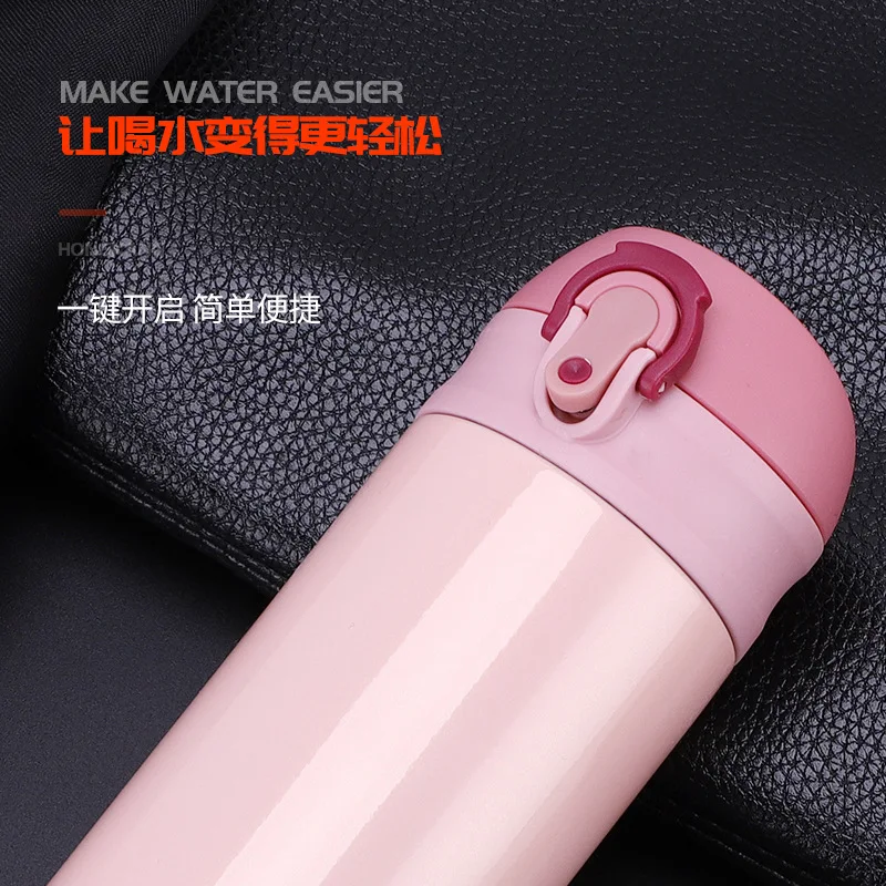 Pan da двойная Удобная вакуумная колба из нержавеющей стали автомобильная чашка