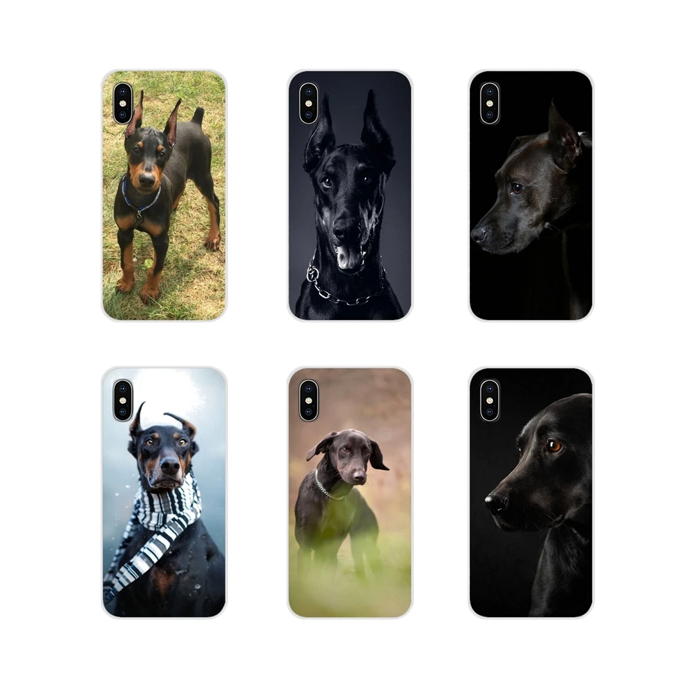 Прозрачный мягкий чехол для Samsung Galaxy S3 S4 S5 Mini S6 S7 Edge S8 S9 S10 Lite Plus Note 4 5 8 9 Animal Dachshund