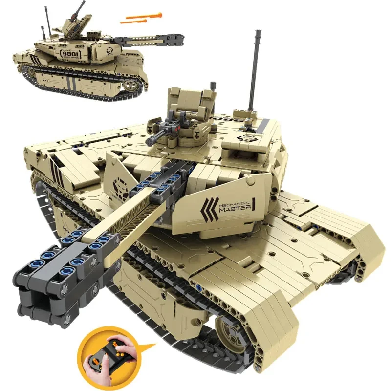

2020 Новый RC M1A2 ZTZ-99A MBT Challengers 2 танк Кирпичи военных игр высокотехнологичных Книги об оружии, строительные блоки, игрушки для детей, подарки на ...