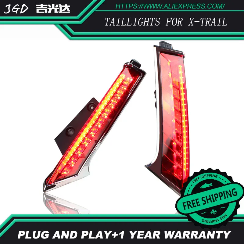 Задние фонари светодиодный Nissan X Trail 2014 2015 2016|light for|tail lightled tail lamp |