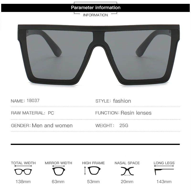 2020 fashion pilot mens sunglasses big luxury squaresunglasses designer brand luxury women hot new trends uv400 free global shipping