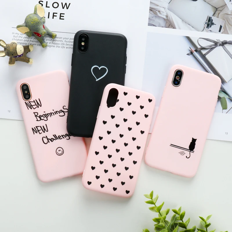 

For Samsung A21S A52 Case A50 A51 A71 A31 A32 A72 Cute Heart Funda On Samsung A41 A20e A12 A31 A70 A40 A30 A10 M31S M21 M01 Case