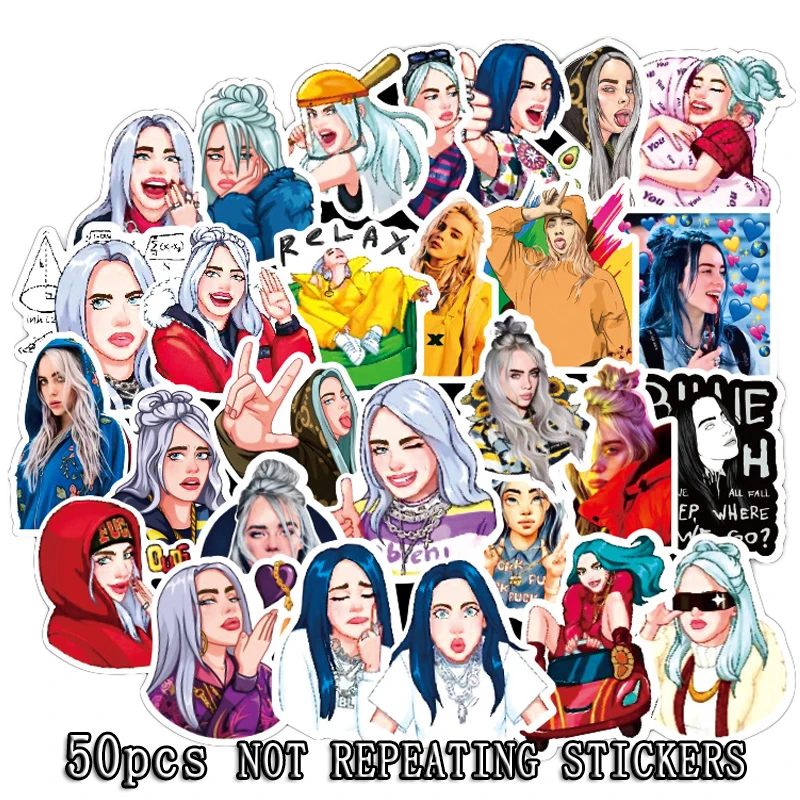 50pcs Новинка наклейка s классический модный стиль граффити наклейка s для мото автомобиля чемодана ноутбука мультфильм аниме скейтборд наклейка F3 - Цвет: 50pcs