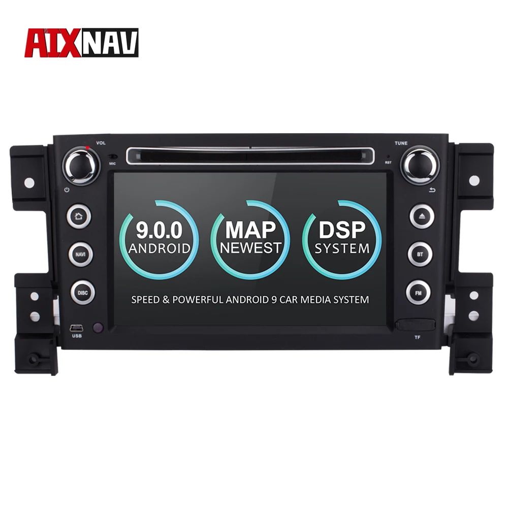 Автомобильный gps навигатор Android 7 дюймов мультимедийный плеер 2 Din радио для Suzuki Grand