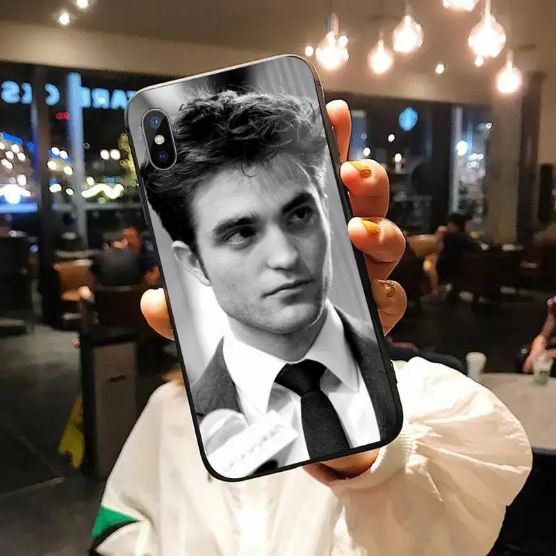 

Robert Pattinson British actors Phone Case for iPhone 11 12 pro XS MAX 8 7 6 6S Plus X 5S SE 2020 XR