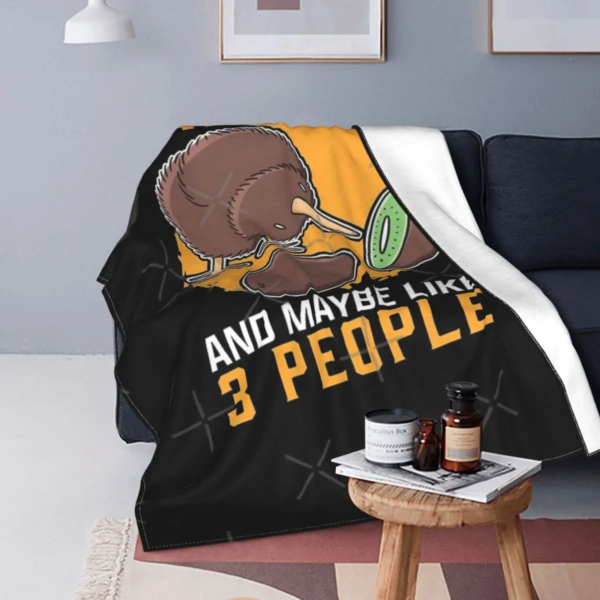 

I Like Kiwi Bird Snipe manta colcha cama a cuadros funda de sofá a cuadros manta de verano funda para niños