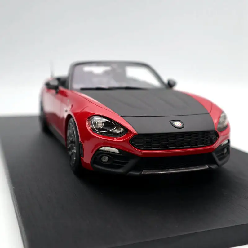 Топ скоростной 1:18 для Abarth 124 Spider Косты Брава 1972 красный TS0078 полимерные модели