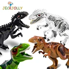 Набор для сборки фигурок Динозавров Юрского периода, тираннозавр Велоцираптор, трицератоп, Т-Рекс, Дино, мир парка, игрушки для детей