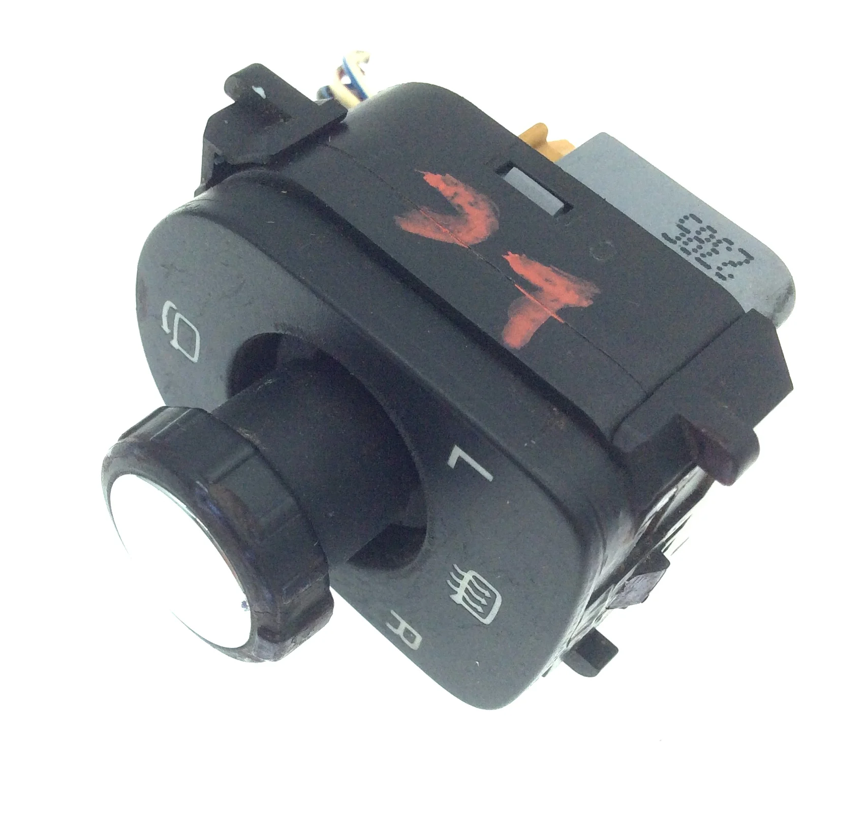 

1pc second hand for VW Touareg Phaeton for porsche Cayenne reverse mirror switch rearview mirror knob Reflector adjustment Wing