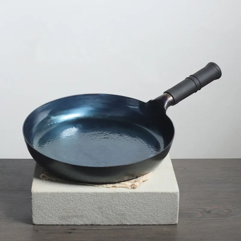 

Казан ручной работы, для газовой и индукционной плиты Индукционная Прочная Чугунная Сковорода без покрытия