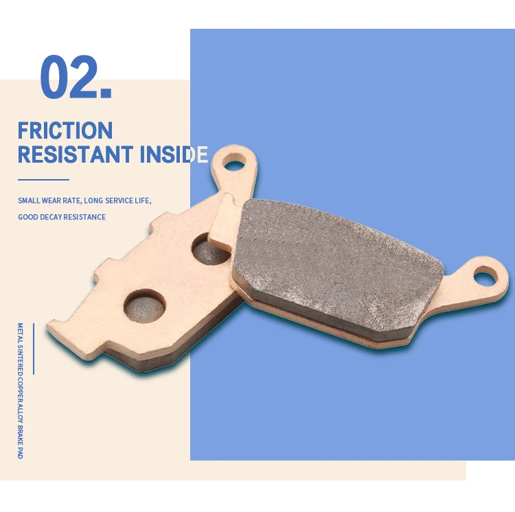Металлические тормозные колодки для мотоцикла передние и задние CB300F CBR300R CBR300RA