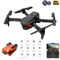 k9 pro mini rc drone 4k hd dual camera wifi fpv air pressure altitude hold one key return home foldable quadcopter kid toys gift