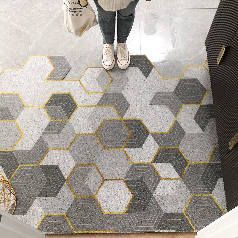 

Домашний коврик для входной двери, коврик для ванной, коридора, маленький коврик для ног, коврик для гостиной, кухни, минималистичный нескользящий ковер из ПВХ в скандинавском стиле