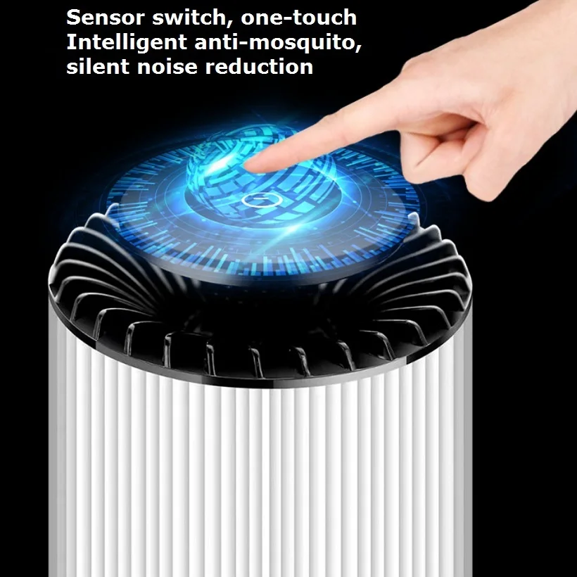 Светодиодная лампа от комаров УФ ночник USB Электрический фотокаталитический