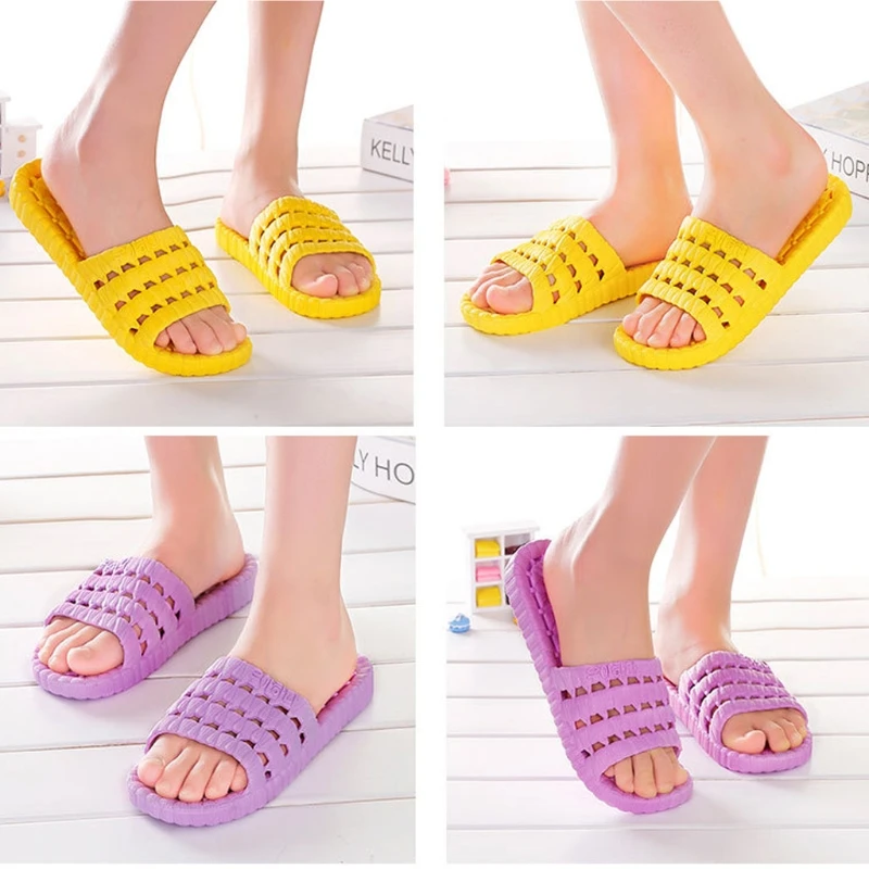 

Bath / Shower / Spa Womens Plastic Soft Slippers Casual Style Flat Sandals