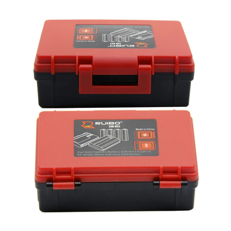 Camera Battery Storage Case SD TF Memory Card for Sony NP-FM50 NP-FZ100 Canon LP-E6N BP-511 Nikon EN-EL14 EN-EL15 Batteries |