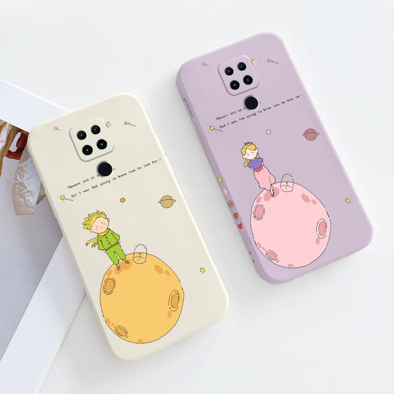 Luxurious Princess Phone Case For Xiaomi Redmi Note 10 10S 9T 9 8 7 Pro MAX Redmi 10 9 9A K40 K40pro K30 K20 Silicone Cover