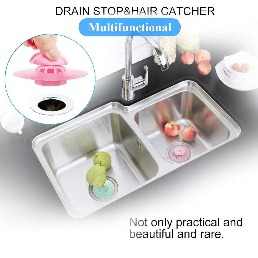 Силиконовые сливные заглушки для ванной комнаты фильтр прессования