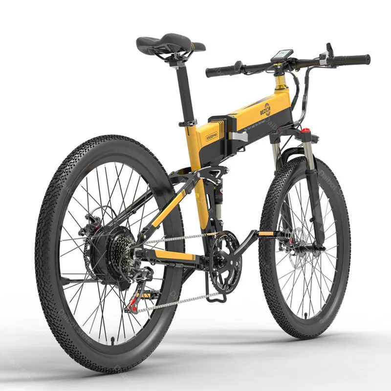 Электрический велосипед 26 дюймов желтый/зеленый 48 В 500 Вт | Спорт и развлечения