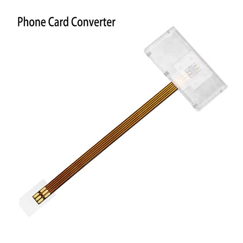 

Sim Card Small To Big Converter Adapter Cable Extender Small Card Open Device For Mobile Phones Sim Card