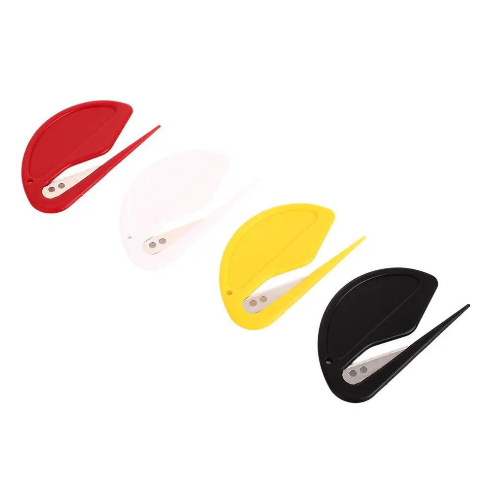 

2pcs/Set Blade Open Letter Cutter Envelope Cutter Letter Opener Convenient Student Office Supplies Paper Economic Safe Protect