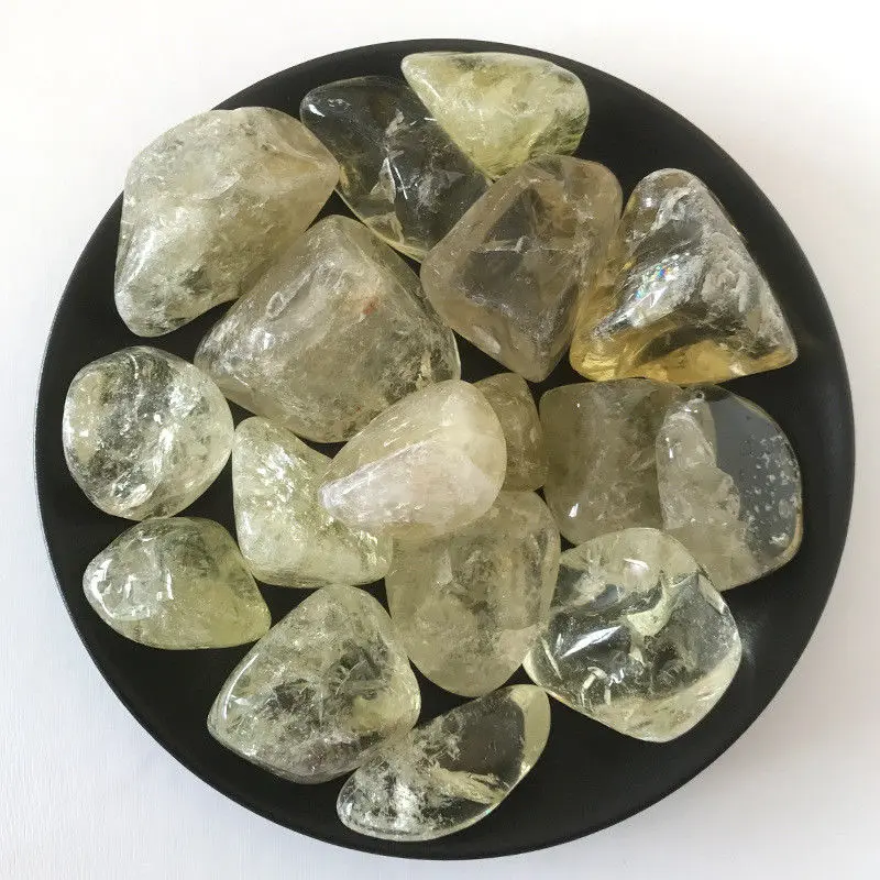 Прямая поставка 100 г натуральный большой желтый кристалл топаз цитрин лечебный