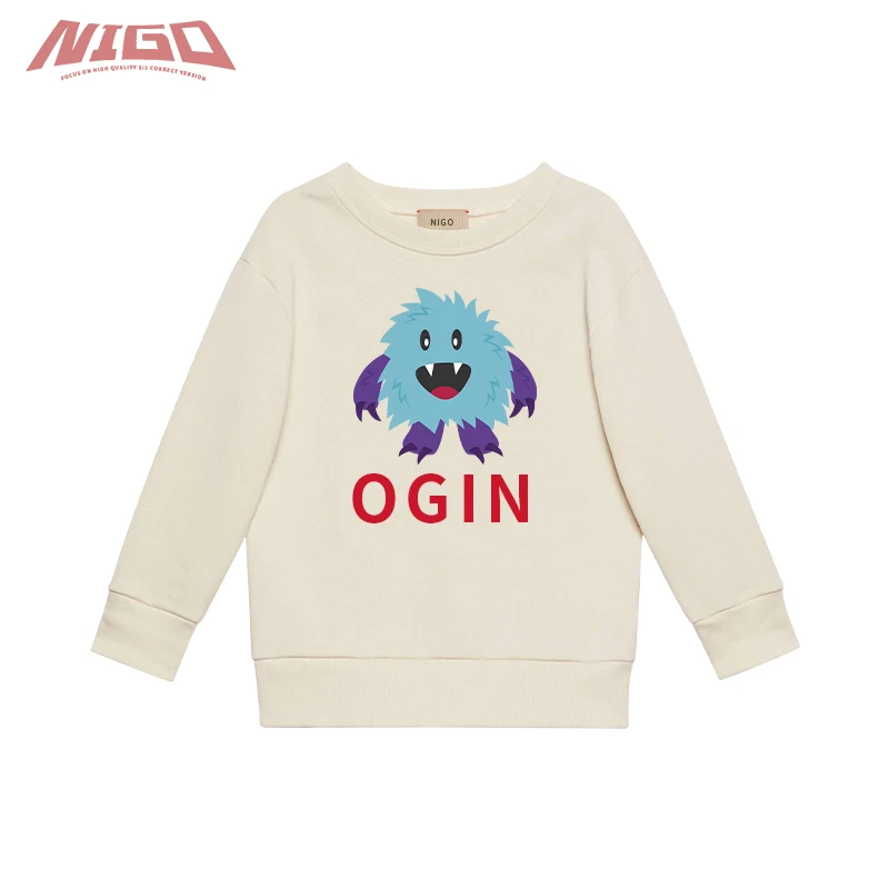 

NIGO Children's Printed Sweatshirt For Boys And Girls Aged 3-14 #nigo31297