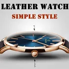 Простые часы 8 мм, мужские часы, модные новые повседневные деловые кварцевые часы с кожаным ремешком и римскими цифрами, мужские часы, часы
