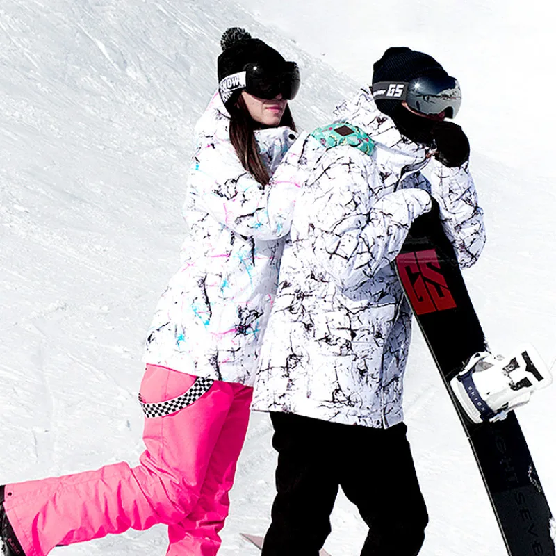 Ski Jacket Waterproof Women Thermal Winter Spring Fall Windproof Breathable Water-Resistant Outdoor Sport Mountain Climbing Wear | Спорт и
