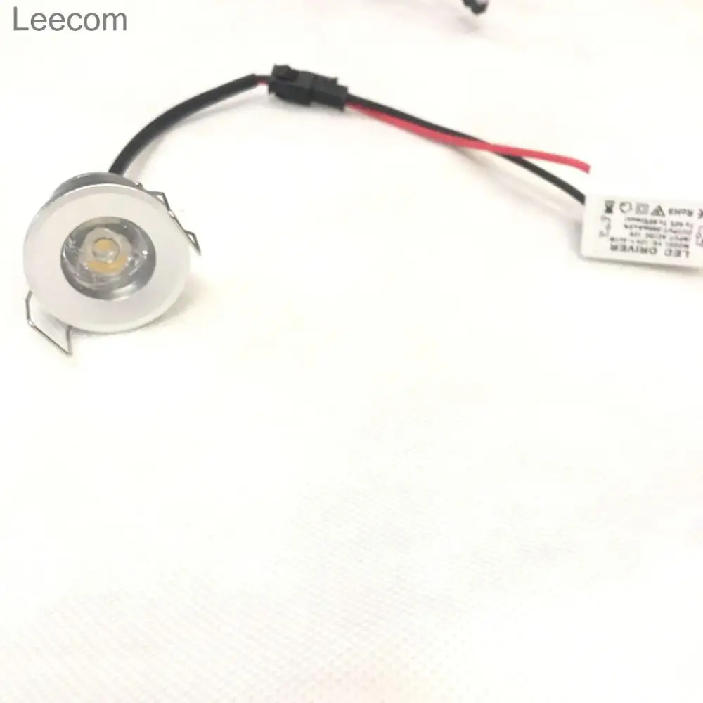 10 шт./Лот диаметр 31 мм монолитный блок светодиодов белый мини-светильник для