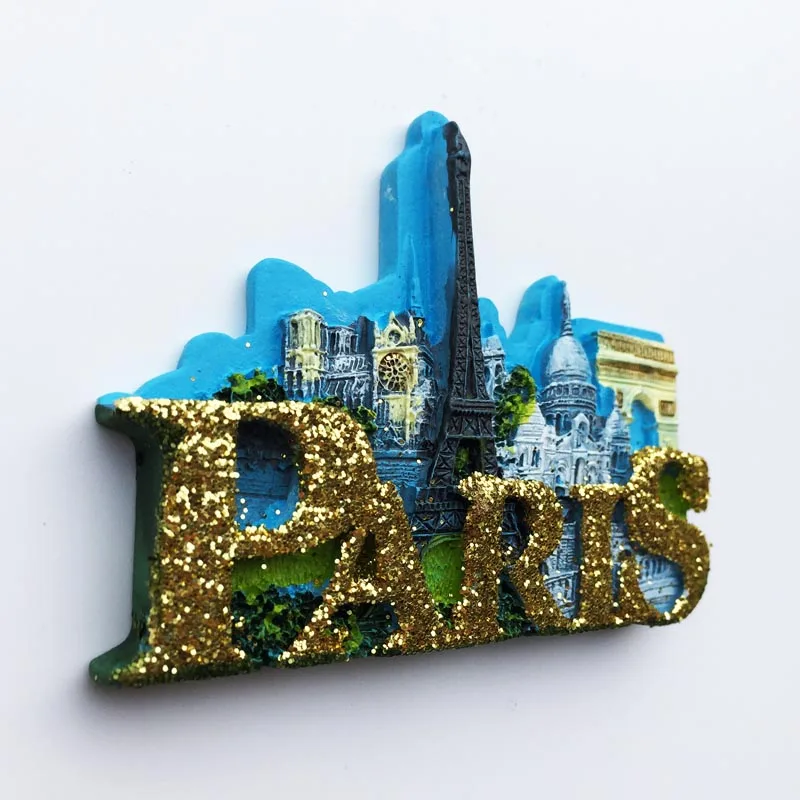 Магнит на холодильник Франция eiffer башня дети любят туристический сувенир из