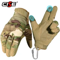 multicam camo flexible touch screen breathable motorcycle motorbike motocross hard knuckle moto biker cycling full finger gloves