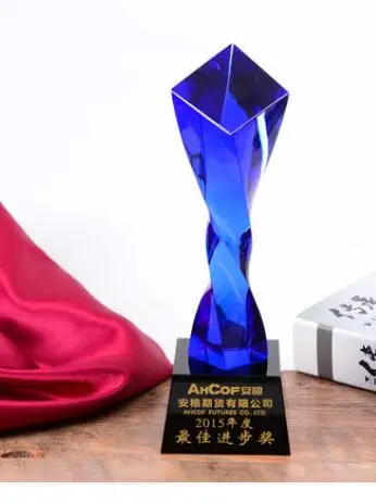 Медаль хрустальный Кубок индивидуальный креативный конкурс ежегодное собрание