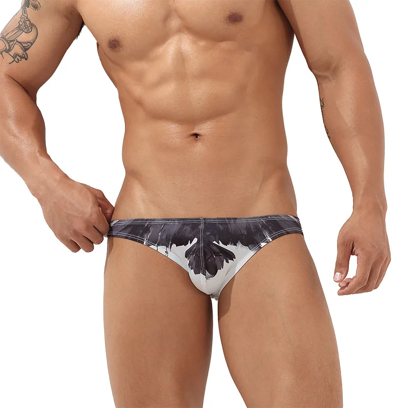 

SEOBEAN Briefs Males Fashion Printing Personality Men's White Underwear Sexy Temptation Trend Coquettish Gay Underwear Wholesale