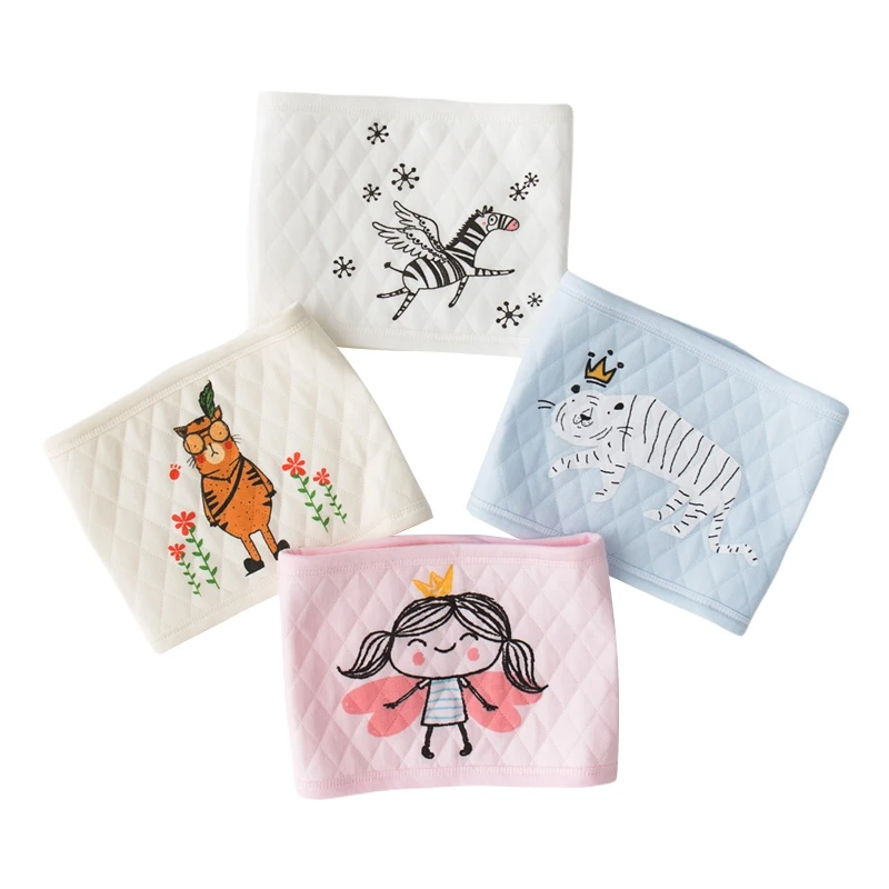 

Baby Burp Cloths Cotton Boys and Girls Absorbent Newborn Towel Rags Abdomen Protection