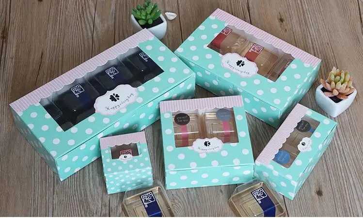 

Kraft Paper cake box with pvc window, Cookies Biscuit cupcake packaging paper box,kraft paper gift packaging box for cake