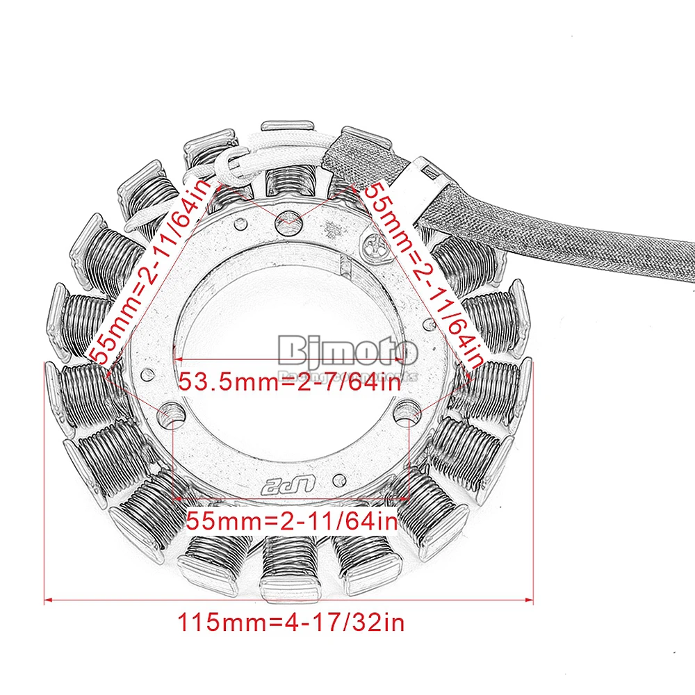 BJ 0180-032000 мотоцикл генератор обмотки статора для CFMoto CF188-C X5 500 2011- CF188-B 2010-2013 CF188-A 2010