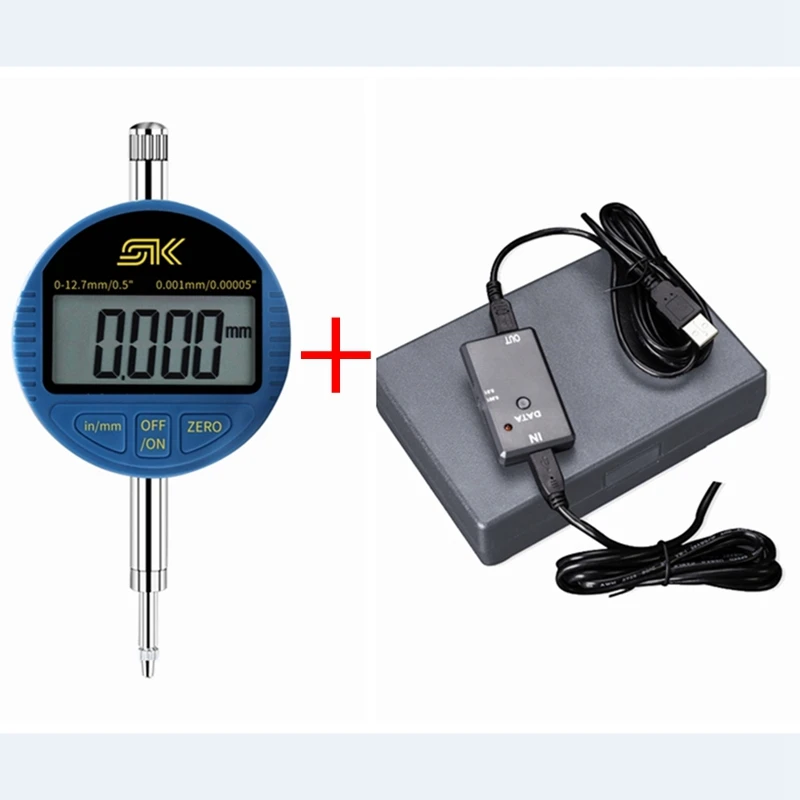Цифровой индикатор циферблата 0 001 мм Электронный микрометр 0-25 4 метрический дюйм