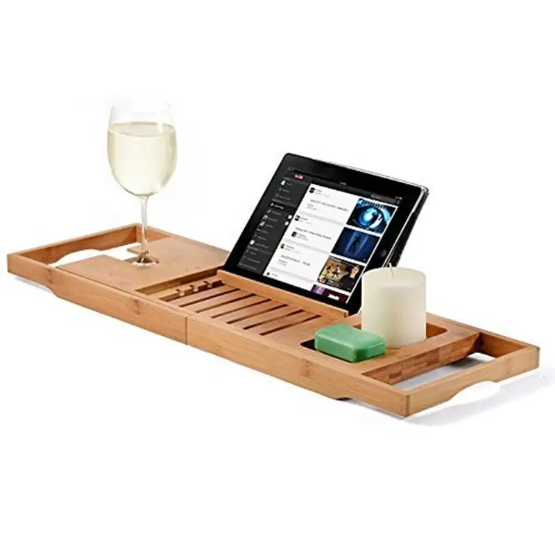 De Bain Douche Rek Bathroom Holder Vassoi Vasca for Book Accessoires Tablette Baignoire Tub Tray Bathtub Accessories Bath Rack | Дом и сад