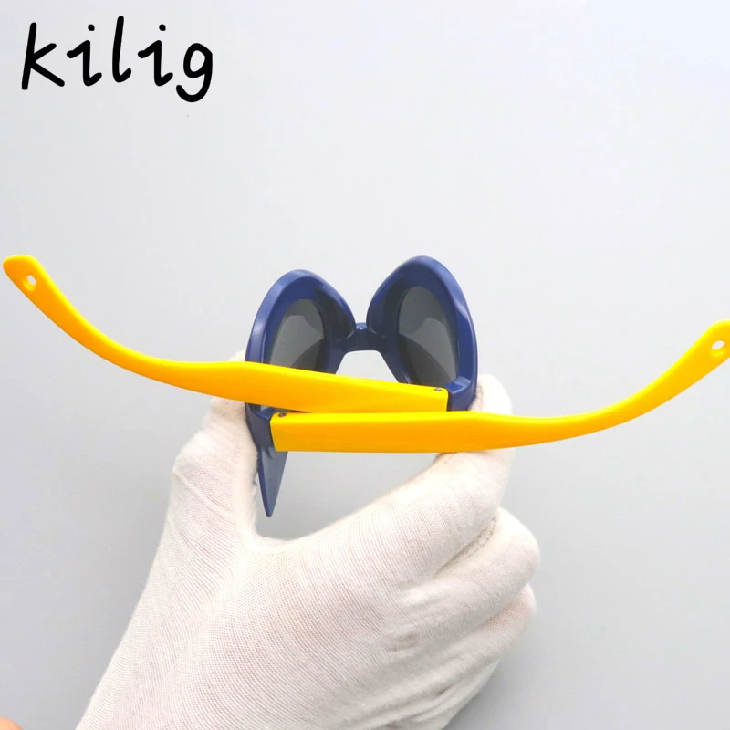 Детские солнцезащитные очки kфрейма в стиле ретро с поляризацией | Аксессуары для