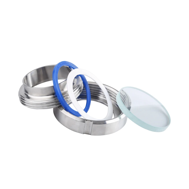 51 мм 2 дюйма санитарное стекло с диоптриями нержавеющая сталь SS304 Круглый