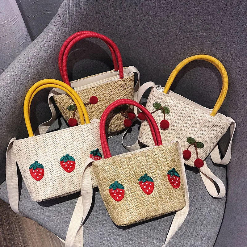 2020 летняя новая модная богемная соломенная сумка ручной работы тканая Пляжная