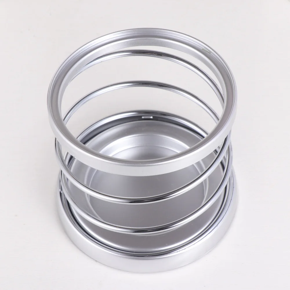 

2Pcs Vehicle-mounted Spring Water Cup Automobile Outlet Water Cup Holder Black