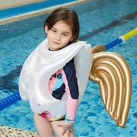 childtoddler life vest pool float 2 10 years angel wings water toys swimming vest adjustable