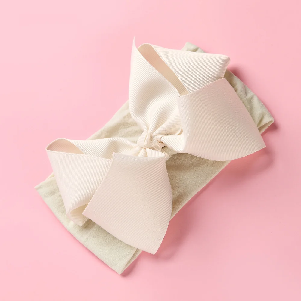 Детский головной убор аксессуары для волос diy Детская эластичная повязка бант